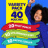 Generic Pack 100% 6 oz (38) Kids Juice Box Variety Juice Blend, All Natural, fl Perfect for Lunch, Snacks, Parties