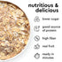 12 Pack Mylk Labs Banana Nut Protein Oatmeal Cups, Whole Grain, Low Sugar, High Fiber Breakfast with Low Sodium, Quick