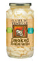 Garlic Festival Foods Smoked Pickled Garlic Cloves in a Jar - Smoked