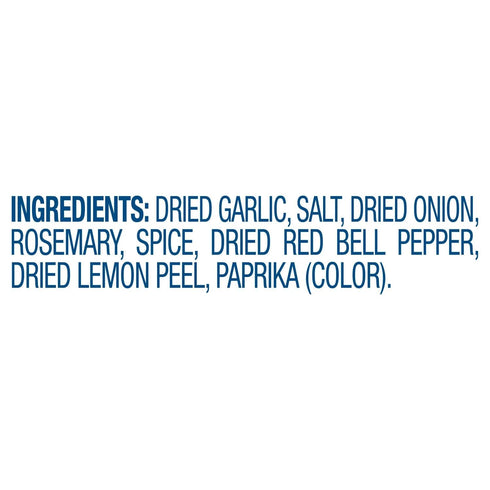 Generic 6.25 oz, Rosemary Garlic Seasoning Blend with Lemon Peel, Great for BBQ