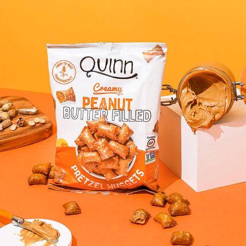 Quinn Pretzel Nuggets Tester Pack - Vegan, Gluten Free, Made with Real Ingredients, 1.5 Oz (Pack of 8)