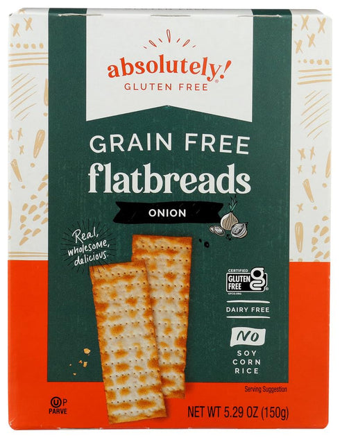 Absolutely Flatbread Gluten Free Tstd Onion (Pack of 6)