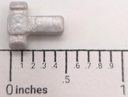 NCS Silver Construction Hammer Tool - Edible Candy Sprinkles, 8 ounces for Cupcakes, Cookies, Cakes
