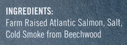 4 OZ Changing Seas Smoked Thick Cut Atlantic Salmon