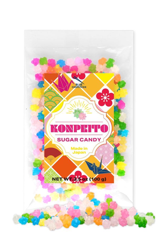 Store Konpeito Japanese Colorful Star Candy, Ice Cream & Cake Topping, Decorative Sugar
