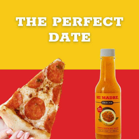 100 5 (Pack 2) Mi Madre Passion Fruit Hot Sauce, Handcrafted in Puerto Rico, Percent Natural, Ounce