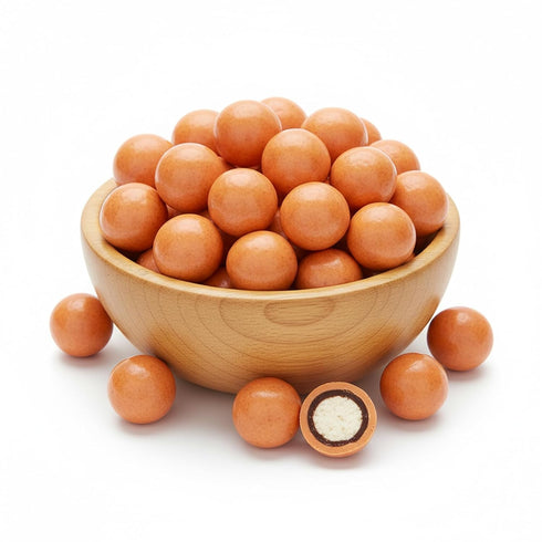 3 NY Spice Shop Pumpkin Spice Chocolate Malt Balls - Pound Festive Malted Milk Candy Holiday Gift - Chocolate Malted