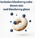 Blueberry Donut Baking Mix - Includes Glaze for Delicious Baked Treats