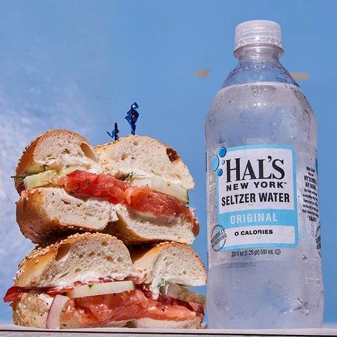 Hal's New York 8 Pack, 20 (8 Pack) Seltzer Water Flavor Variety ounces