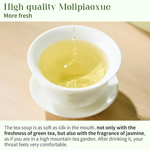 96 4.23oz/120g XIXICHA Jasmine Tea Loose Leaf Grade AAA Chinese Jasmine Green Tea Loose Leaf Natural Aroma and Sweet