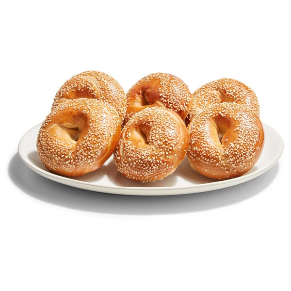 WHOLE FOODS MARKET Sesame Seed Bagel 6 Count