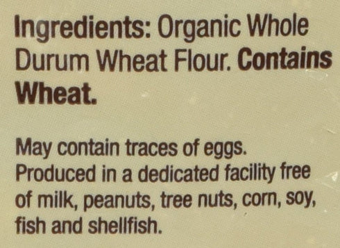 05608-3pack 1 (Pack 3) Bionaturae Bionaturae Fusilli Whole Wheat Pasta - Pound