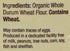 05608-3pack 1 (Pack 3) Bionaturae Bionaturae Fusilli Whole Wheat Pasta - Pound