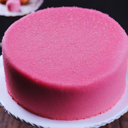 8 oz, GranAroma Pink Sanding Sugar, Decorative, Cookies & Sweets