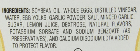 Woeber's 11 Woebers Mayonnaise, Toasted Garlic, Ounce