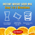 4.7 oz. (8 Bar-Tenders Instant Whiskey Sour Cocktail Mix, Net Wt. pouches)