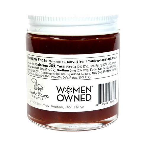5 oz Smoke Camp Crafts Spiced Tomato Jam, - Craft, Gourmet, Unusual Jams & Jellies Made in West Virginia, USA