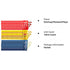 150 pack 50 150 Pack, Chronos Condiment assortment gift - Single Serve Pouches of Each: Ketchup, Mustard, and Mayo