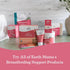 5 Count (Pack 2) Earth Mama Organic Milkmaid Lactation Bars, Cranberry Almond, USDA Certified Organic Breastfeeding