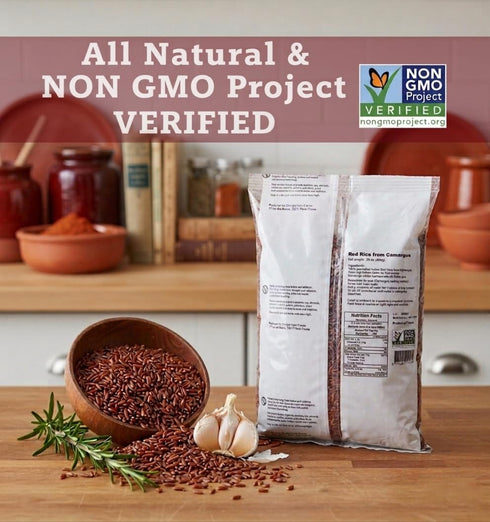 30 Oz Straight from France Genuinely French, Red Rice from Camargue, Great Substitute to Brown Rice and Italian Farro