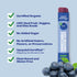 Pack 24 Sweet Nothings, Blueberry, USDA Organic Kids' Squeezable Super Fruit Smoothie Freezie Pops, Value