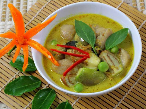 Rosdee 55g. (Pack 5) Thai Food Menu Green Curry Powder