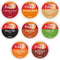 KUPIX K-cups Coffee Pods Variety Sampler Includes Classic Roast, Black Silk, Breakfast Blend,