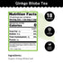 Buddha Teas Ginkgo Biloba Organic Herbal Tea - 18 Tea Bags for Cognitive Balance & Overall Health