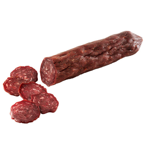 TEAMORE Alef Dry Aged All-Beef Salami Traditional Style Charcuterie Artisan Cured, Rich Flavor,