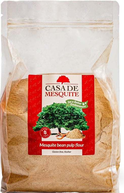 Casade Mesquite 44 oz White Mesquite Bean Pulp Flour (Prosopis alba)