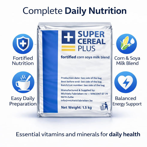 Won Promotions 1.5 Super Cereal Plus, Fortified Corn Soya Milk Blend, Nutritional Food Supplement, kg