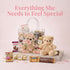 9.7 oz Eli & Val Mother's Day Chocolate Gift Basket for Women Assorted Gourmet Sweet Treats and Candy Box with Greeting