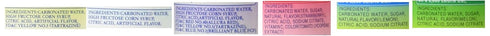Ramune 6 6 Japanese Soft Drink Mix Variety Flavors Bottles