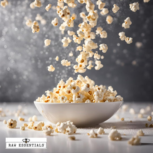 16 Raw Essentials Fine Micro Salt Salty & Neutral Flavor Used in Cooking, Baking, and Popcorn and Fry Finishing Salt