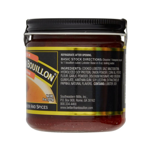9.5 38 8 (Pack 6) Better Than Bouillon Premium Lobster Base, Made from Select Cooked Lobster & Spices, Makes Quarts