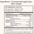TAOindustry Huilerie Beaujolaise Vinaigre De Cider (Apple Vinegar)