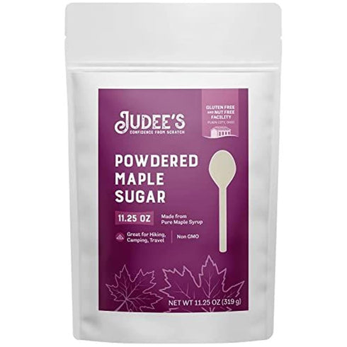 Judees Powdered Maple Sugar 11.25 oz - Confectioners Sugar from Maple Syrup