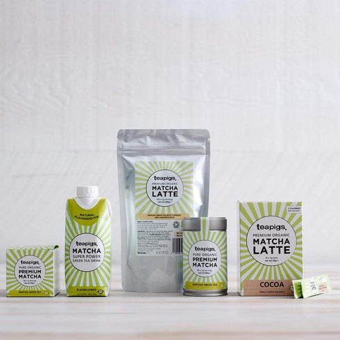 80 teapigs Organic Matcha Tea Tin, Gram