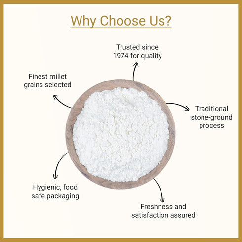 Jalpur 100g Stone Ground Millet Flour (Bajri)