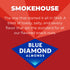 16 Oz (Pack 1) Blue Diamond Almonds Gluten Free Smokehouse Flavored Snack Nuts, Resealable Bag