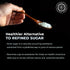 12 oz (340 Pride Of India - Natural Crystal Rock Sugar Whole - gm) Medium Dual Sifter Jar - Authentic Indian Sugar