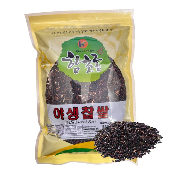 Hamchorom Black Sweet Rice Wild Sweet Rice Wild Rice 2lb