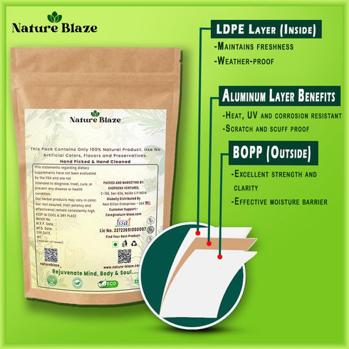 Bulbs 200Gm 7.0 Nature Blaze Kashmiri Garlic | Lahsun Whole | Allium Sativum | Naturally Sourced | Unpolished