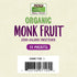 NOW Foods Organic Monk Fruit, 70 Packets