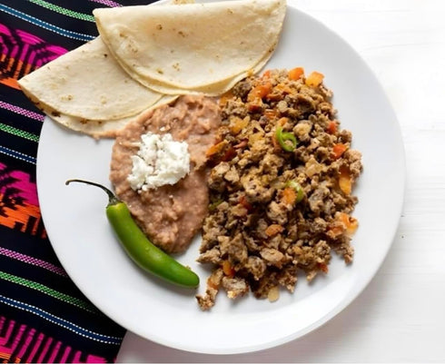 border merchant 16 oz Machacado Carne Seca De Res Beef Machaca Shredded Jerky