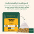 VAHDAM Turmeric Spice Herbal Tea Bags (30 Count), Caffeine-Free, Non-GMO, Gluten-Free, 100% Pure Herbal Tisane - Savory
