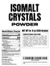 8 oz Isomalt Crystals Sugar Substitute Powder for Baking and Decorating Clear and Ready to Use Bulk Size By Fit Lane
