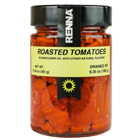 Renna, Fire Roasted Grilled Tomatoes In preserved in oil, 10.58 oz, Product