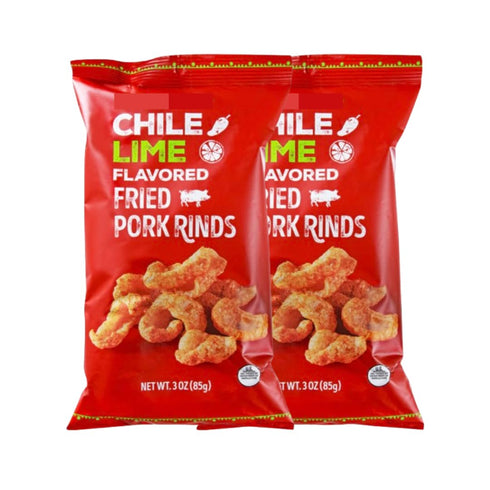 Generic Trader Js Chile Lime Flavored Fried Pork Rinds 2 PACK (2, 3