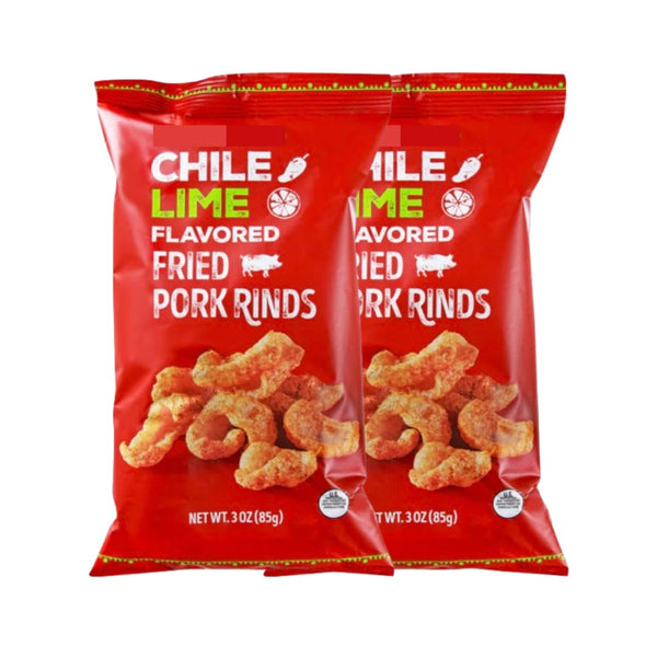 Generic Trader Js Chile Lime Flavored Fried Pork Rinds 2 PACK (2, 3